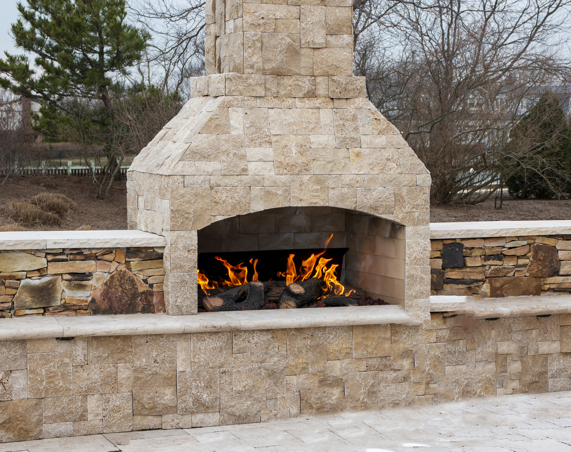Outdoor Fireplace Installation Services Near Me