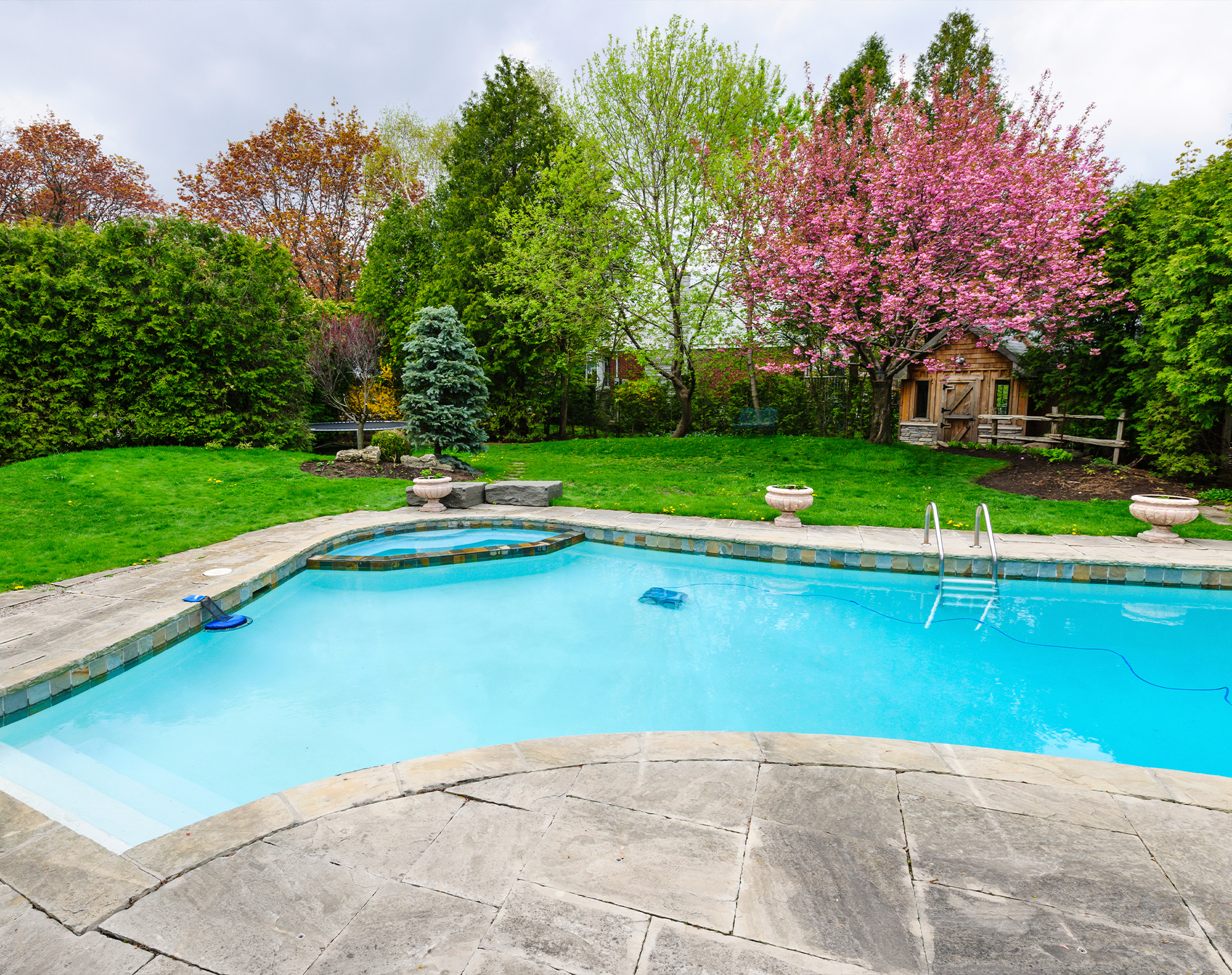 In-ground Pool Services Livonia, MI | Custom Pool Installation | A-Team Hardscapes - pool-2