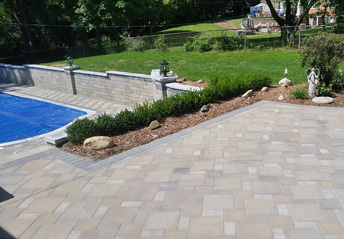 Hardscaping Services in Livonia Michigan | A-Team Hardscapes - pool