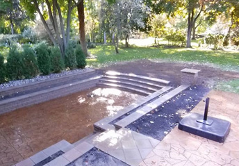 Hardscaping Services in Livonia Michigan | A-Team Hardscapes - steps